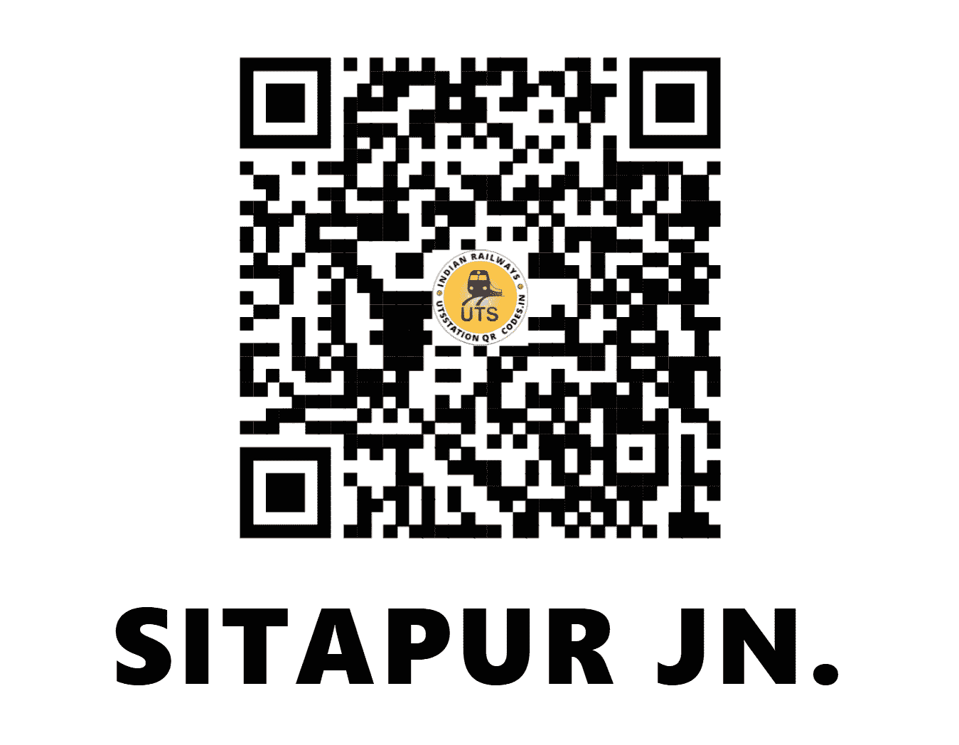 UTS QR Code for SITAPUR JN. - STP - NE (UTTAR PRADESH)
